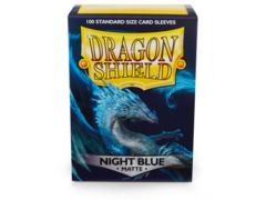 Dragon Shield Box of 100 in Matte Night Blue